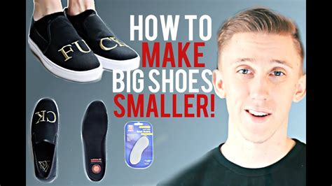 How To Make Large Shoes Fit Smaller 